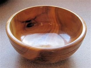 Keith also won a commended certificate with this bowl